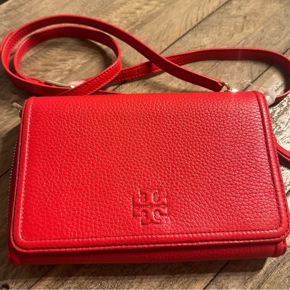 Tory Burch Handbags - Tory Burch Red Crossbody Bag